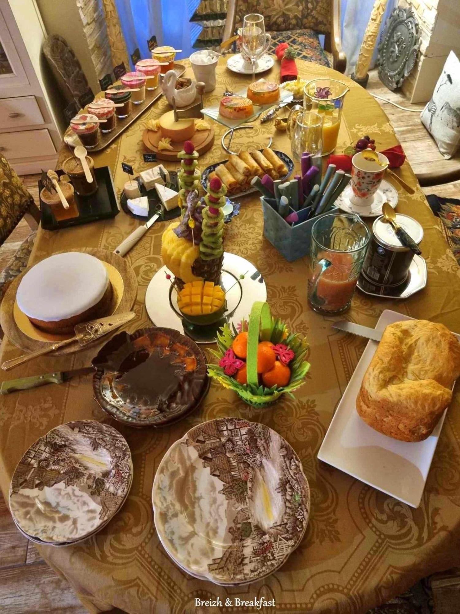Bed and Breakfast Breizh & Breakfast Rosporden Esterno foto